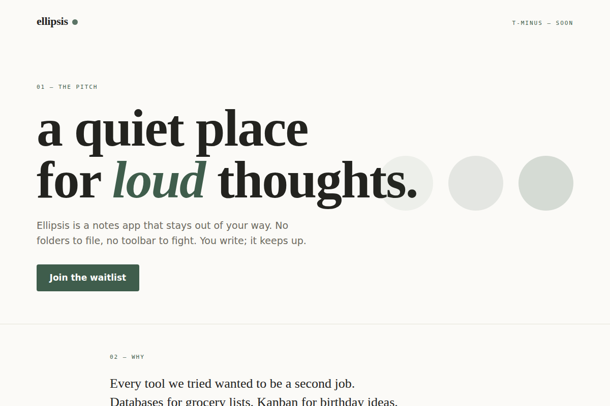 Quiet Launch screenshot 1
